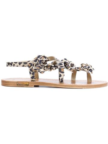 Golden Goose Deluxe Brand K. Jacques X Golden Goose Deluxe Brand Sandals, Women's, Size: 37, Brown, Calf Leather
