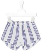Bobo Choses - Striped Shorts - Kids - Linen/flax/viscose - 9 Yrs, Boy's, White