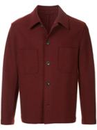 Tomorrowland Buttoned Shirt Jacket - Red