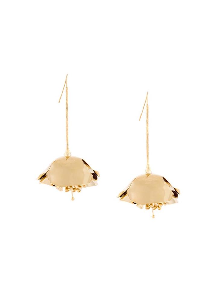 Aurelie Bidermann 'paloma' Earrings, Women's, Metallic