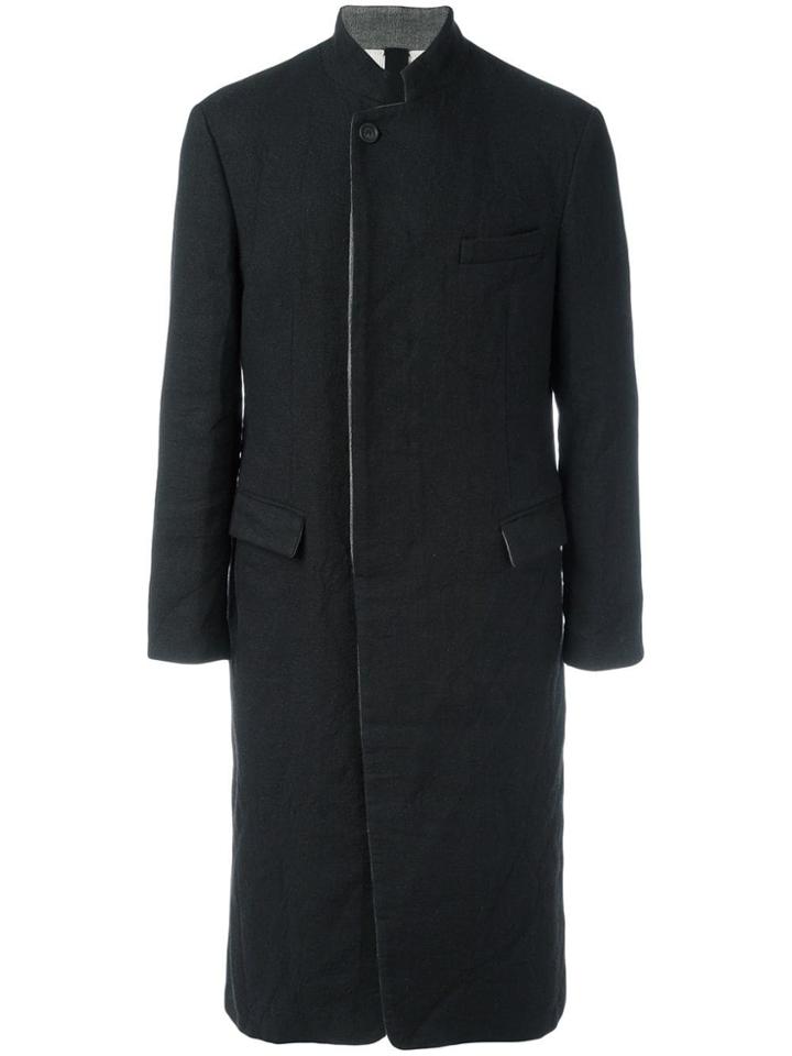 Forme D'expression 'prussian' Long Coat - Black