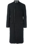 Forme D'expression 'prussian' Long Coat - Black
