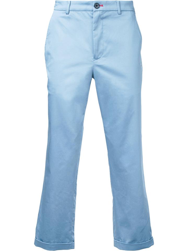 Loveless Plain Chinos, Men's, Size: 2, Blue, Cotton/polyurethane