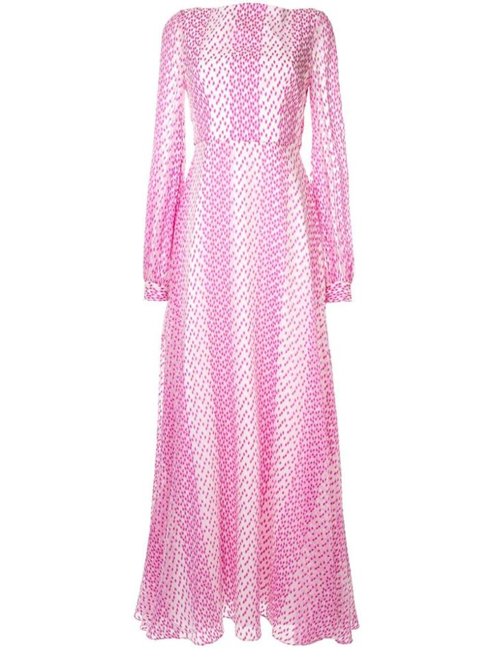 Safiyaa London Magenta Dress - White