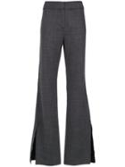 Nk Panelled Cropped Trousers - Grey