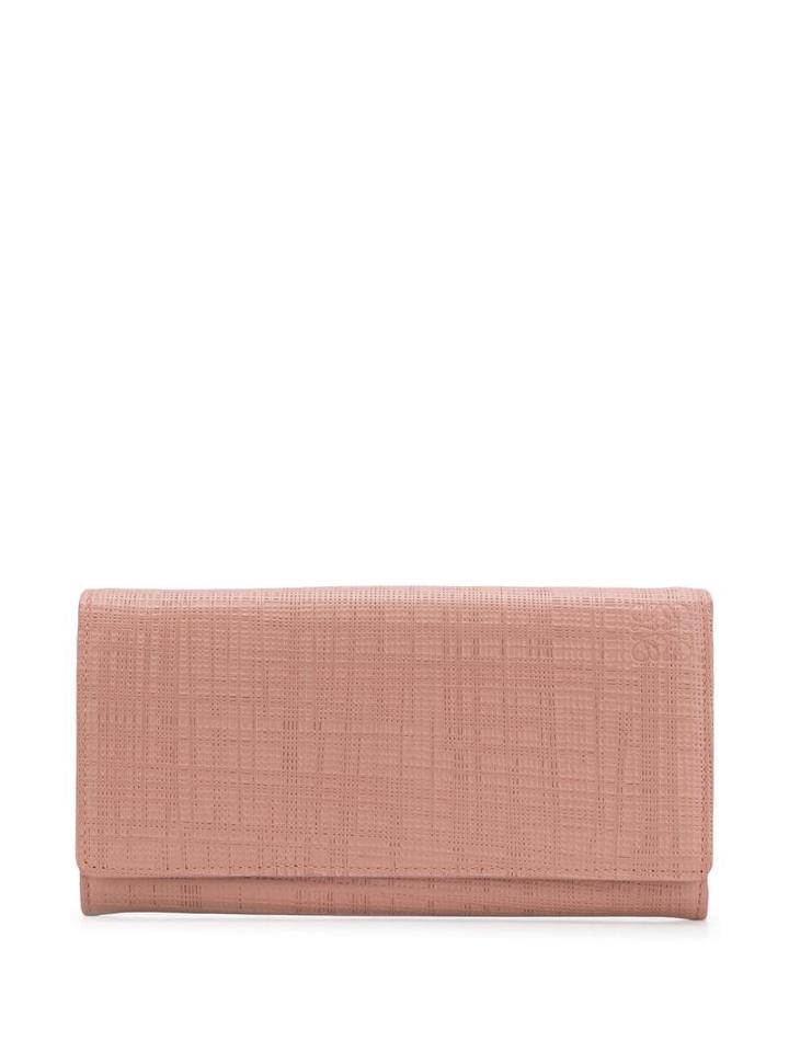 Loewe Continental Wallet - Pink