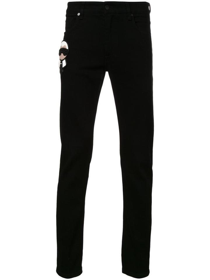 Fendi 'karlito' Jeans - Black