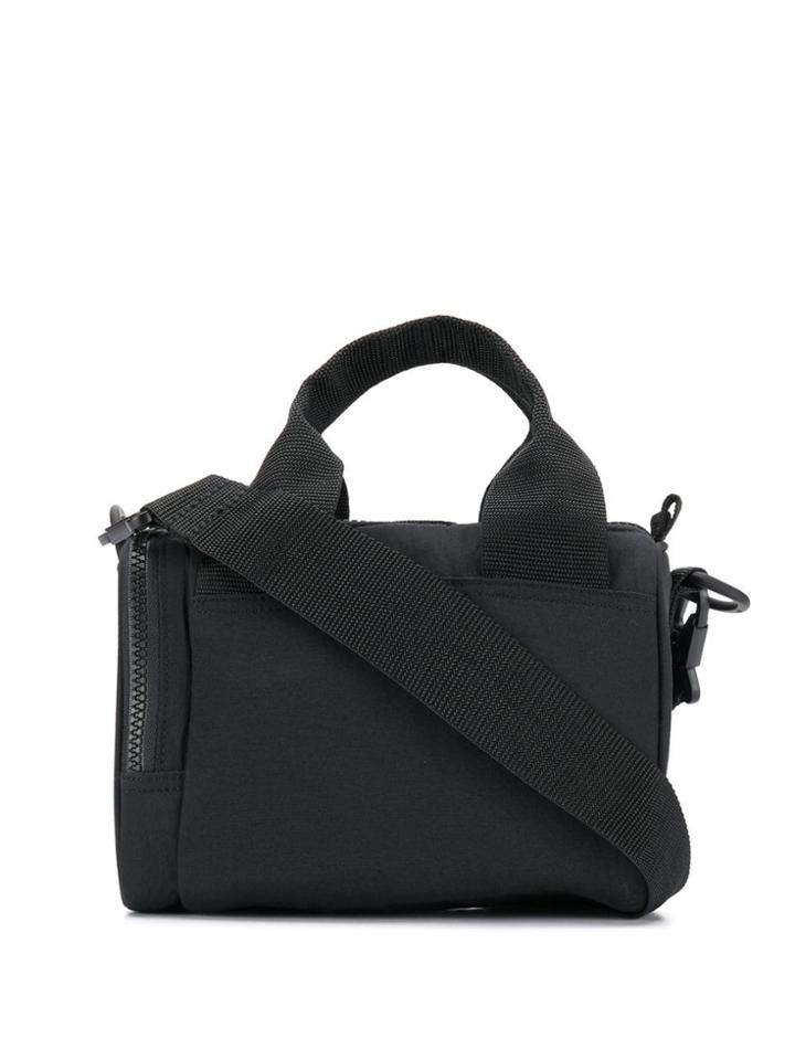 Y-3 Contrast Logo Shoulder Bag - Black