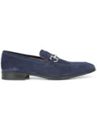 Salvatore Ferragamo Flor Horsebit Loafers - Blue