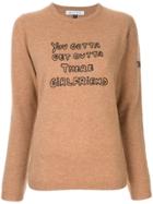 Bella Freud Girlfriend Knit Sweater - Brown