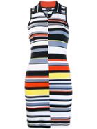 Rag & Bone Mixed Stripe Dress - Blue