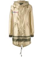 Mr & Mrs Italy Metallic Mid Parka