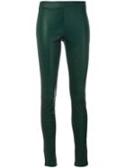 Theory Skinny Trousers - Green
