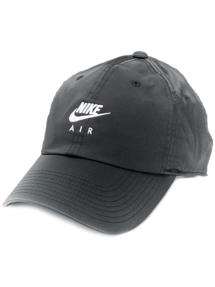 Nike Swoosh Logo Cap - Black
