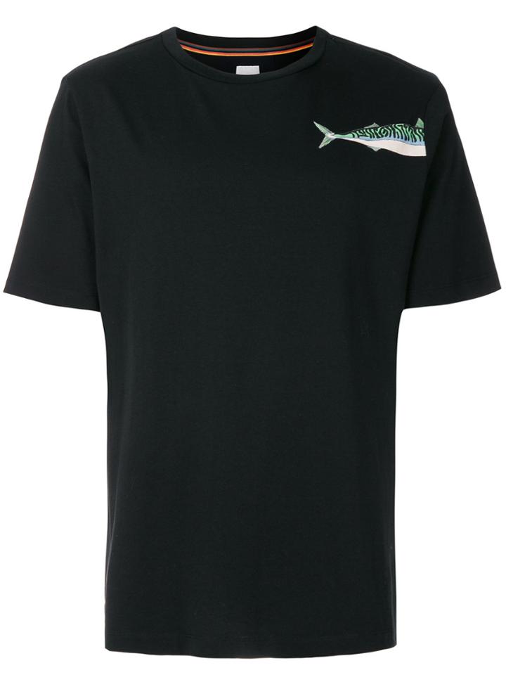 Paul Smith Front Printed T-shirt - Black