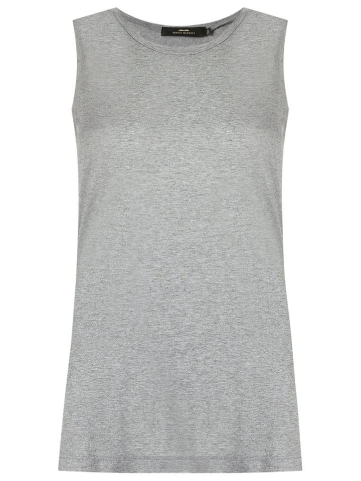 Andrea Marques Side Slit Tank Top