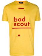 Dsquared2 Bad Scout Print T-shirt - Yellow & Orange