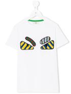 Fendi Kids - Bag Bugs T-shirt - Kids - Cotton - 12 Yrs, White