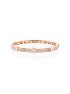 Shay Baguette Diamond Band Bracelet - Metallic