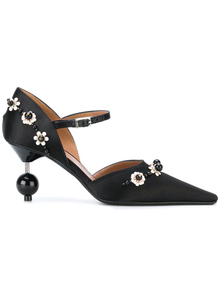 Marni Appliqué Detail Pumps - Black