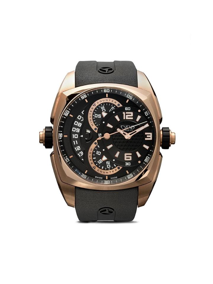 Cyrus Klepcys Chrono Full Rose Gold 46mm - Black & Rose Gold