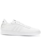 Misbhv Perforated Logo Sneakers - White