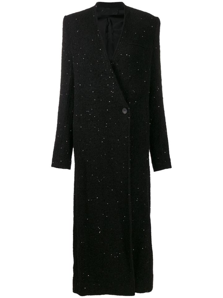 Haider Ackermann Double-breasted Cardi Coat - Black