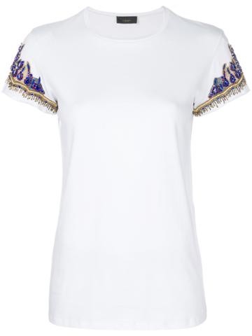Lédition Embellished T-shirt - White