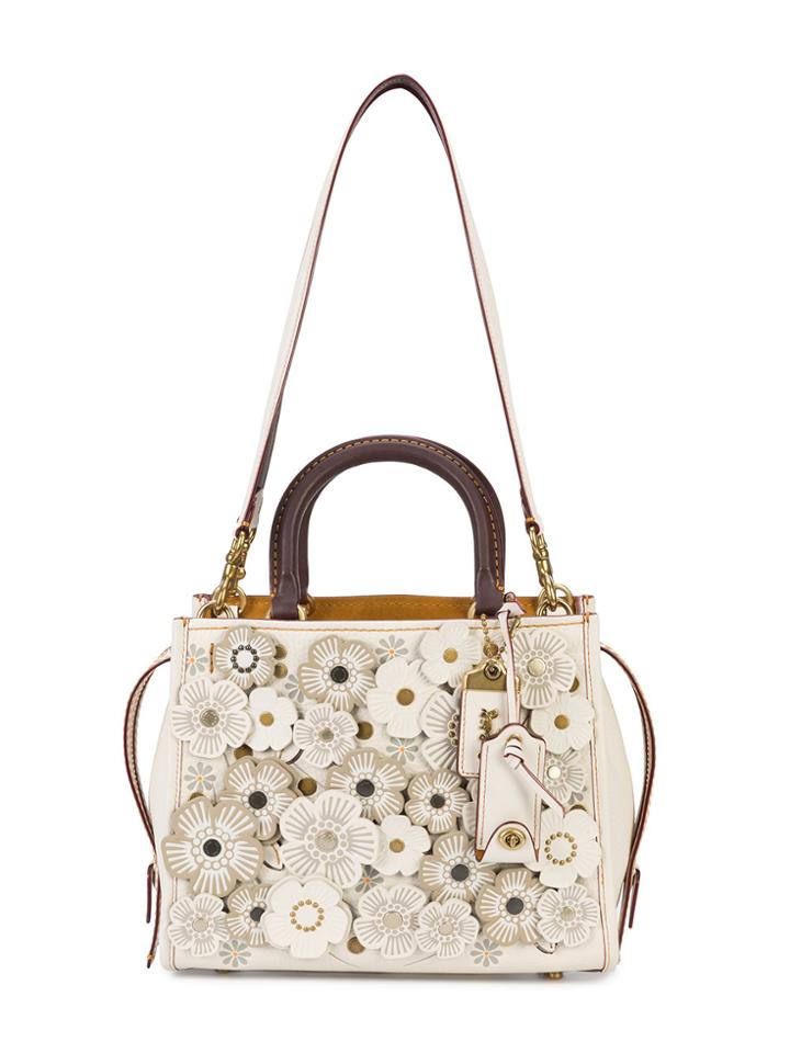 Coach Tea Roses Rogue 25 Bag - Nude & Neutrals