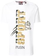 Plein Sport Slogan Chest Print T-shirt - White
