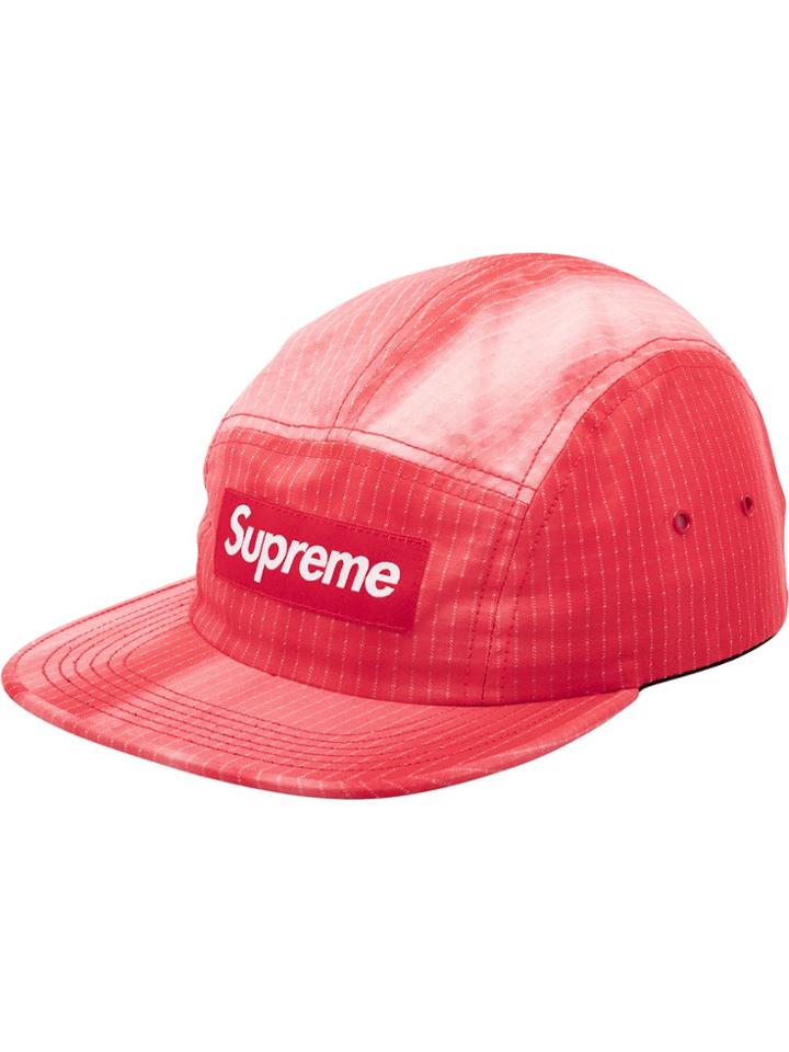 Supreme Tie Dye Ripstop Camp Cap - Red