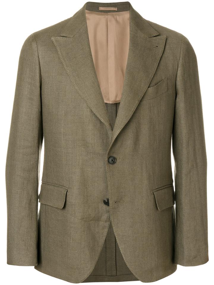 Gabriele Pasini Classic Single-breasted Blazer - Brown