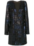 Tufi Duek Sequin Dress - Blue