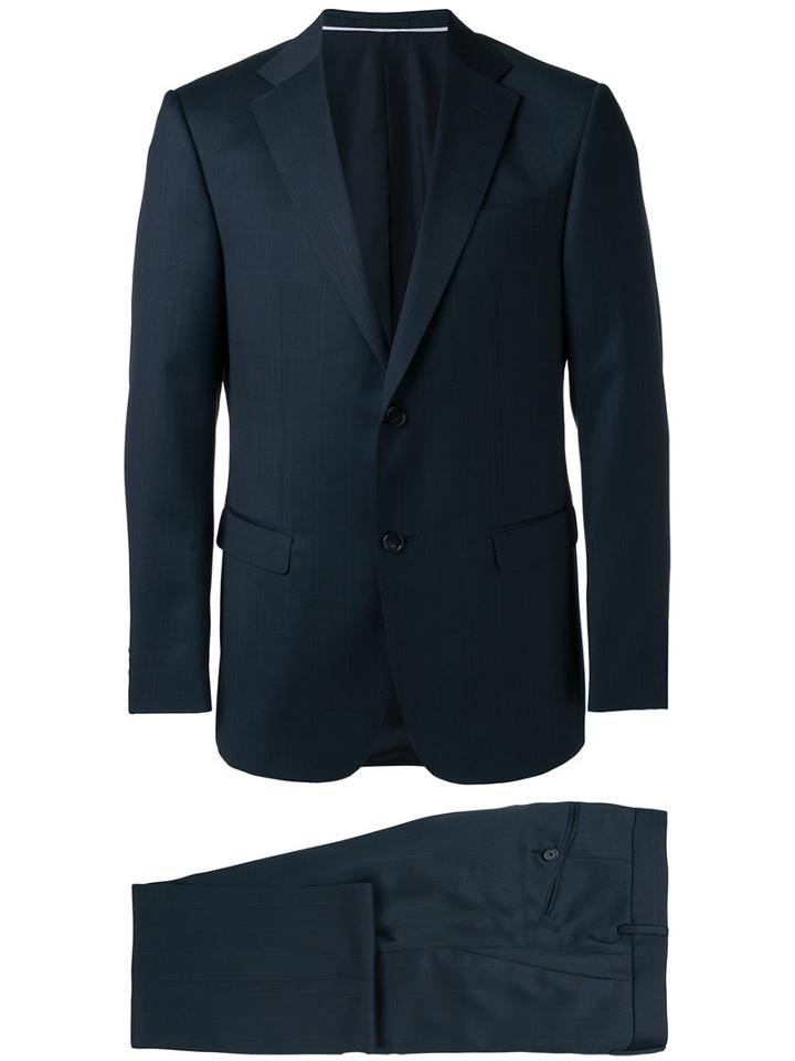 Z Zegna Two-piece Formal Suit, Size: 54, Blue, Wool/cupro