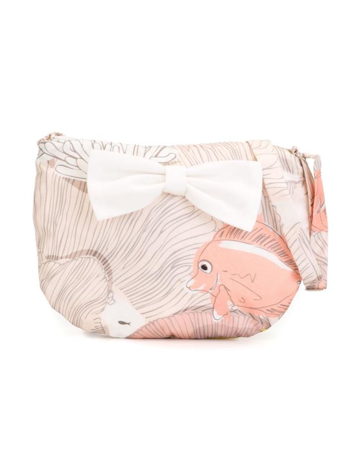 Hucklebones London Printed Twill Shoulder Bag, Girl's