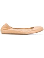 Lanvin Classic Ballerina Shoes - Nude & Neutrals