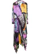 Marques'almeida Colour-block Flared Dress - Multicolour