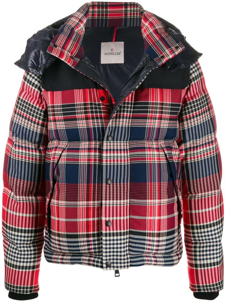 Moncler Kerleo Padded Coat - Red