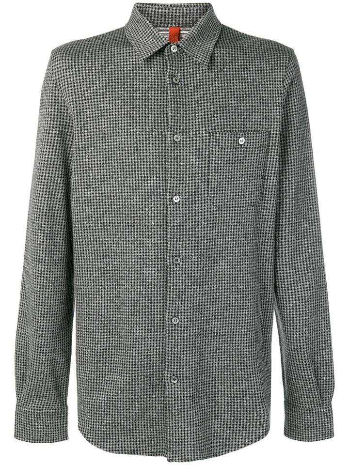 Missoni Checked Flannel Shirt - Black