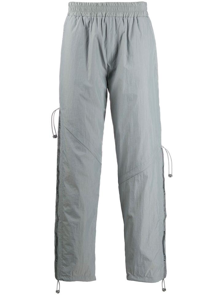 C2h4 Straight-leg Track Trousers - Grey