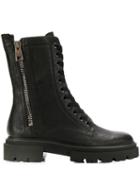 Kennel & Schmenger Lace-up Front Boots - Black
