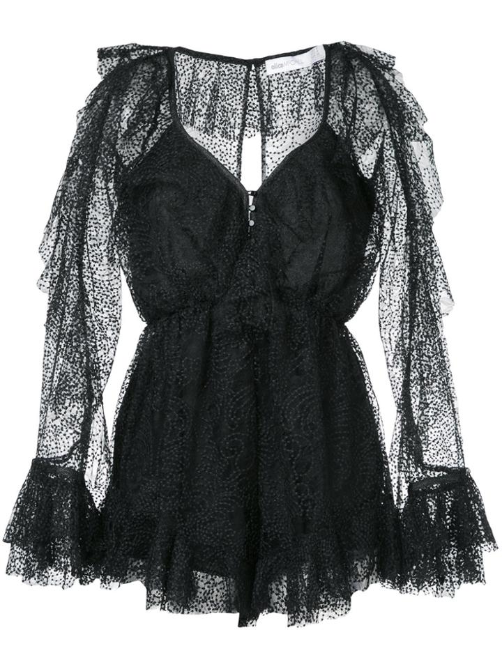 Alice Mccall Mon Cheri Playsuit - Black