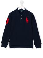 Ralph Lauren Kids 'big Pony' Polo Shirt, Boy's, Size: 8 Yrs, Blue