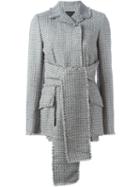 Proenza Schouler Woven Belted Jacket