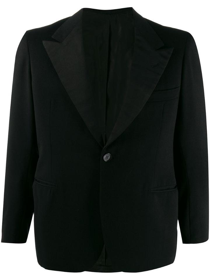A.n.g.e.l.o. Vintage Cult 1950 G Pusceddu Peaked Jacket - Black