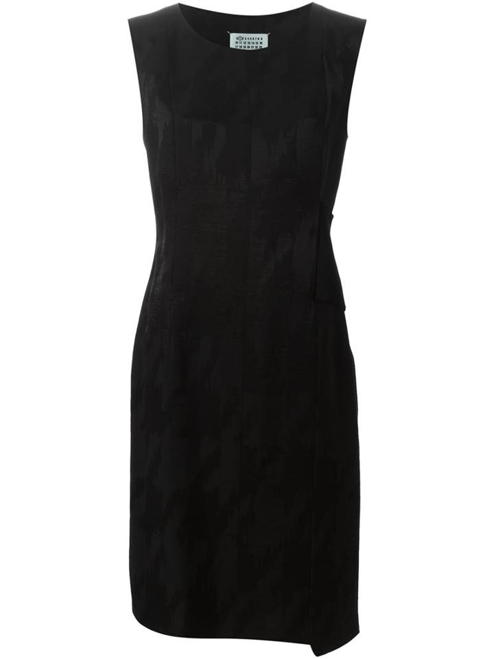Maison Margiela Fitted Jacquard Dress