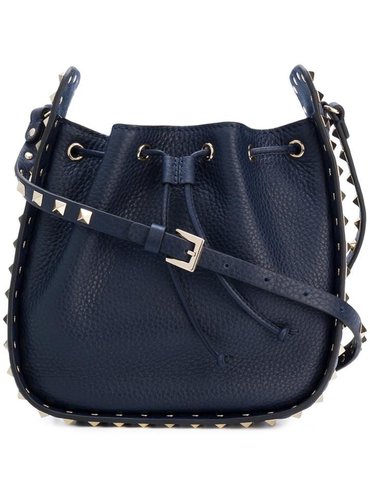 Valentino Valentino Garavani Rockstud Drawstring Bag - Blue