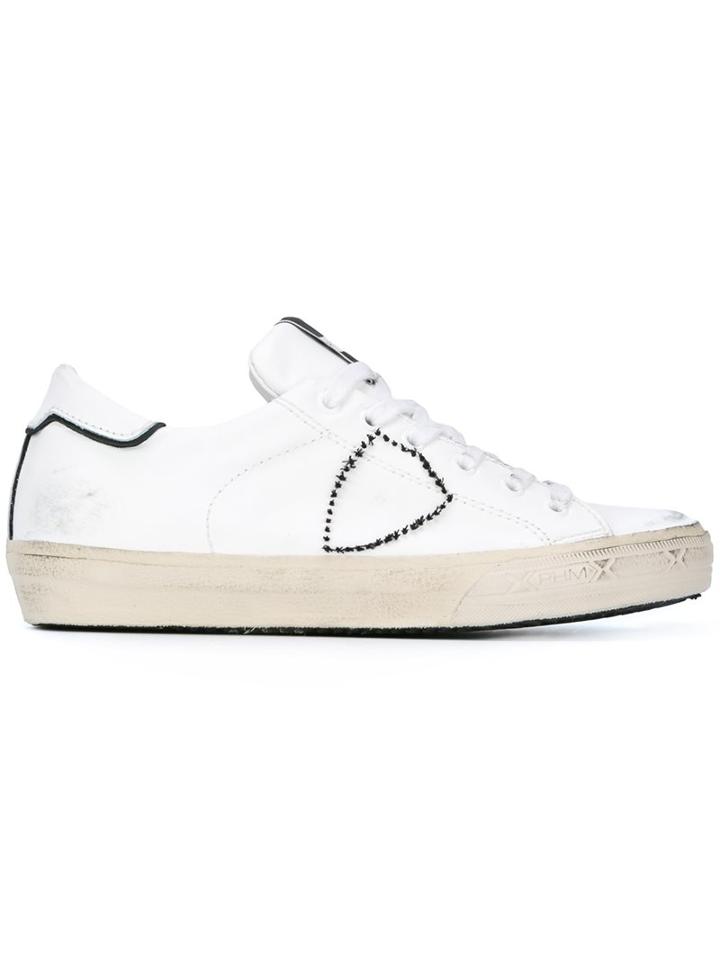 Philippe Model Stitching Detail Sneakers