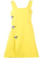 Marni Pinafore Dress, Women's, Size: 40, Yellow/orange, Triacetate/polyester