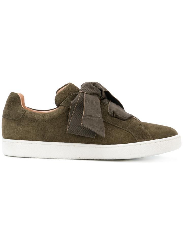 Unützer Oversized Lace-up Sneakers - Green